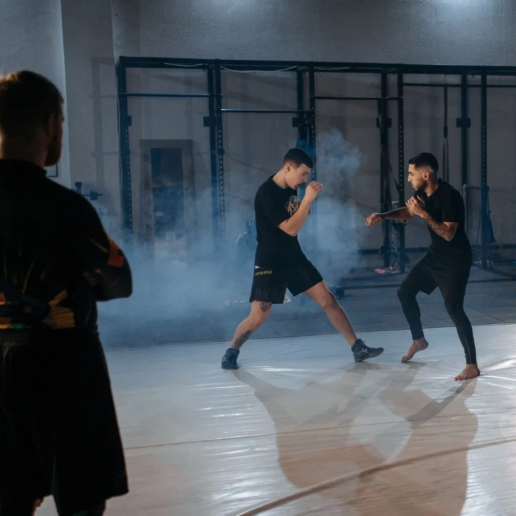 cours de MMA à Poitiers